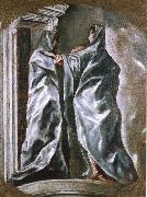 El Greco The Visiation oil painting artist